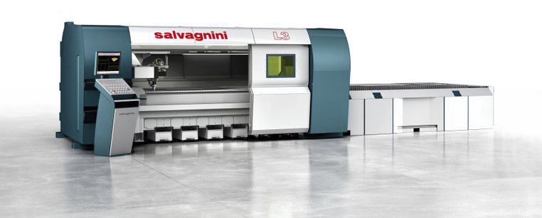 Programação máquina laser Salvagnini