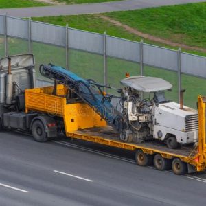 Transporte de máquinas extrusoras
